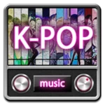 Logo of K-Pop Radio android Application 