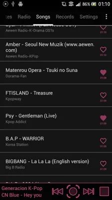 K-Pop Radio android App screenshot 5