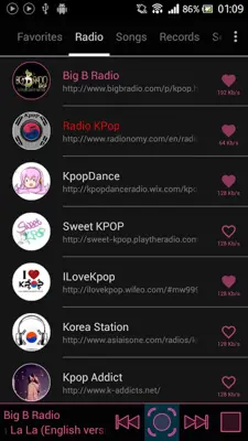 K-Pop Radio android App screenshot 6